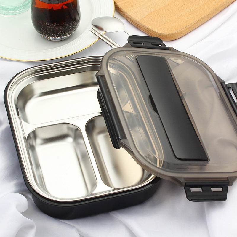 Stainless steel student lunch box - EX-STOCK Canada