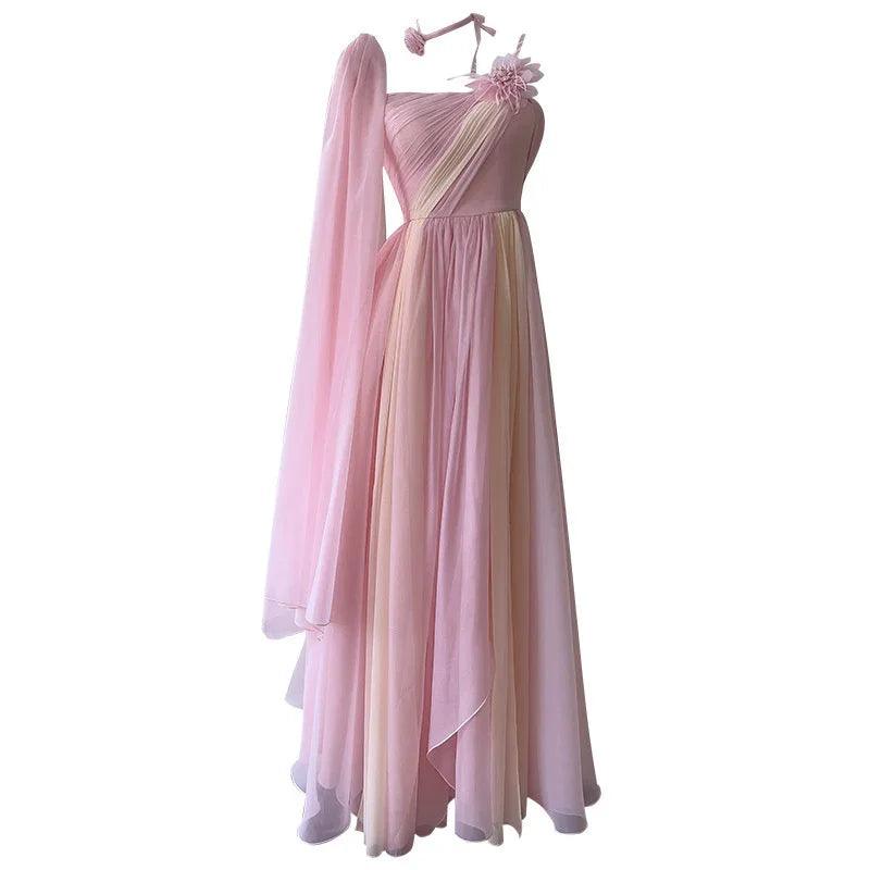 French Minority Three-dimensional Flower Sling Birthday Dinner Dress EX-STOCK Canada