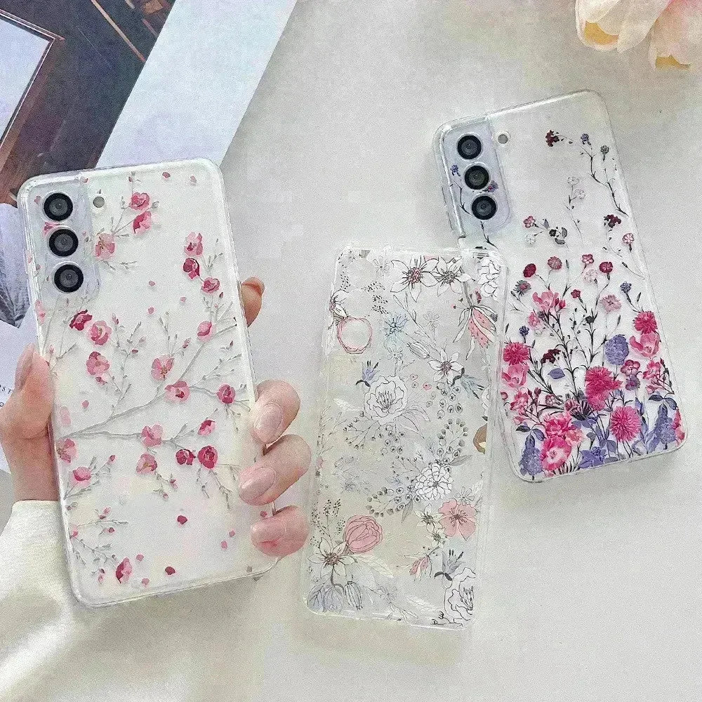 Beautiful Small Floral Phone Case - EX-STOCK CANADA
