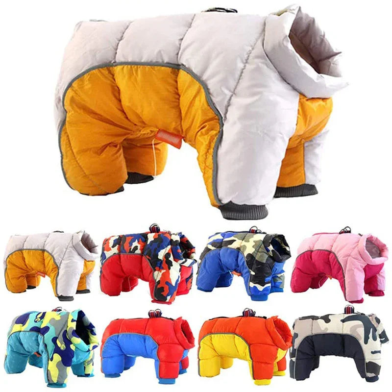 Pet Dog Winter Clothes Thick Warm Down Jacket Teddy Cotton Coat EX-STOCK Canada