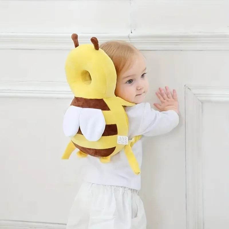 Head Back Protector Baby Protect Pillow Learn Walk Headgear Prevent Injured Safety Pad Prevention Fall Cartoon Bee Kids Pillows - EX-STOCK Canada