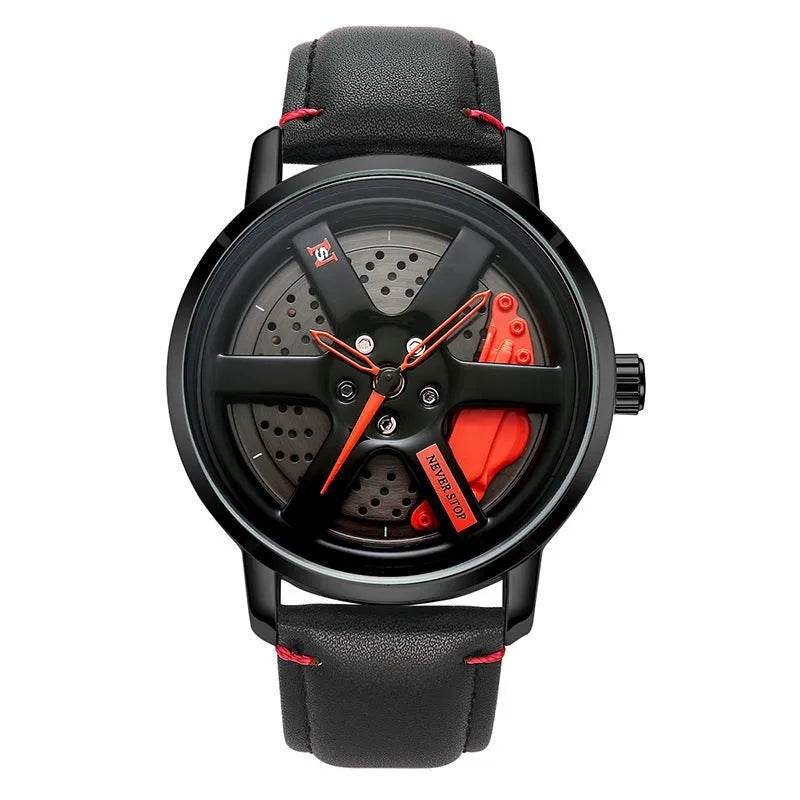 Quartz Men's Mesh Strap Trendy Unique Dial Watch - EX-STOCK Canada