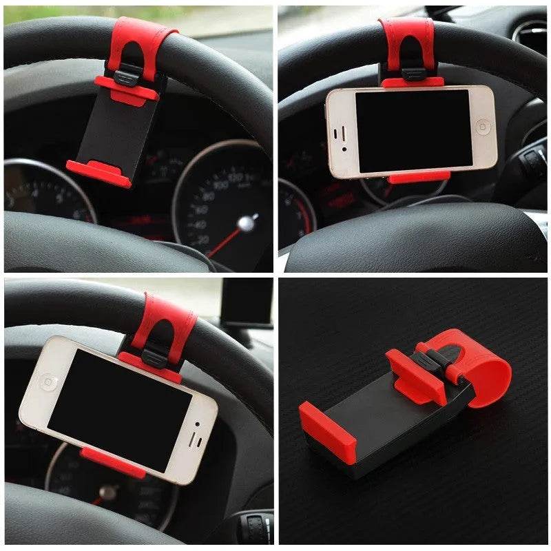 Car Steering Wheel Clip Mount Holder - EX-STOCK Canada
