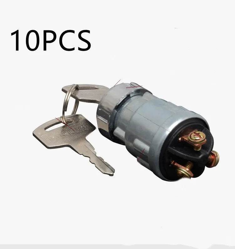 Vehicle Car Pure Copper Foot Ignition switch Lock With Key - EX-STOCK Canada