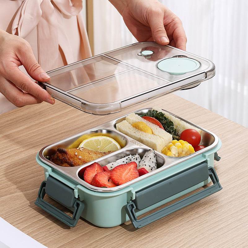304 Stainless Steel Sealed Insulated Bento Lunch Box for Kids - EX-STOCK Canada