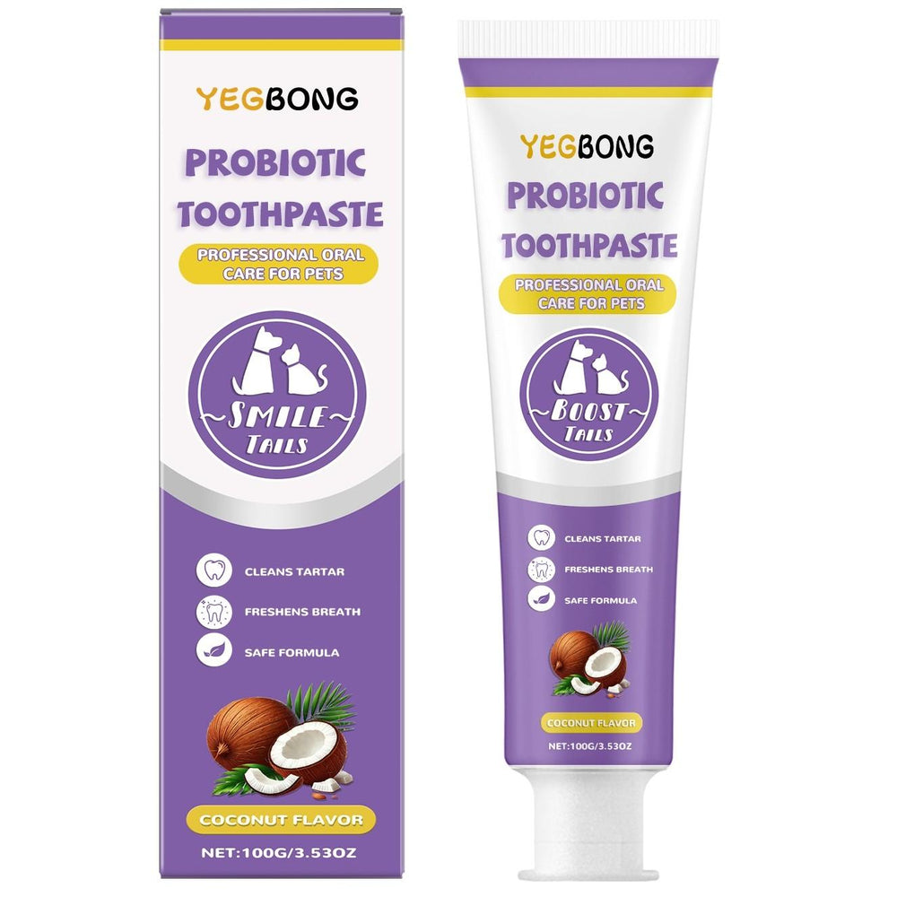 probiotic dog toothpaste coconut flavor
