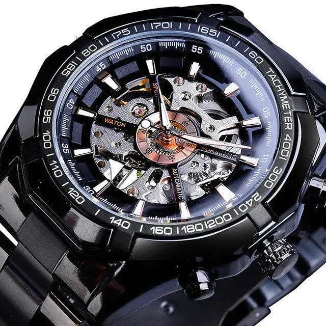 Forsining Watch Men's Fashion Casual Classic Popular Waterproof Manual Mechanical Watch - EX-STOCK Canada