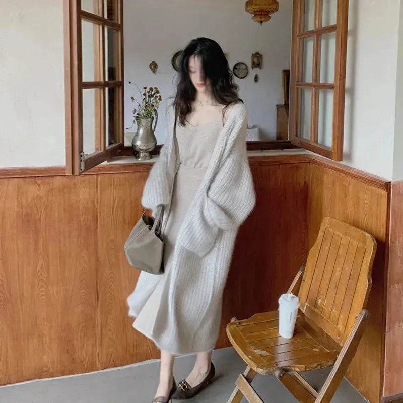 New Style Women Autumn Winter Fleece Long Kimono Sweater Jacket coat - EX-STOCK Canada