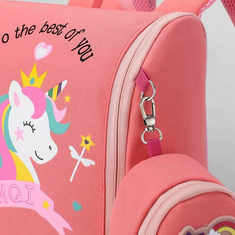 Primary School Children Cute Cartoon Backpack Kids Back support School Bag - EX-STOCK Canada
