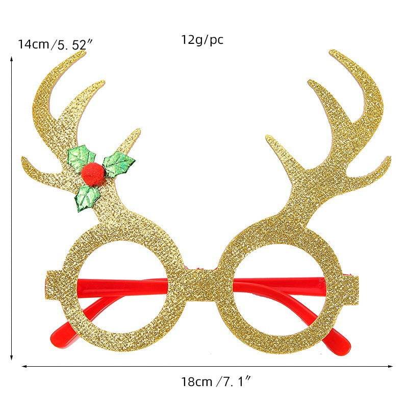 Christmas Creative Party Gathering Dress Up Glasses - EX-STOCK Canada