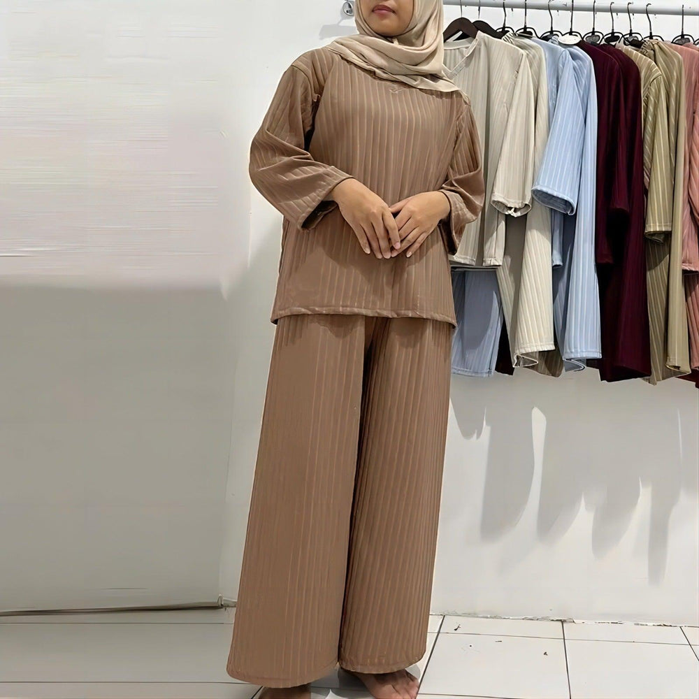 Ensemble de mode féminine 2 pièces Costume musulman - EX-STOCK Canada