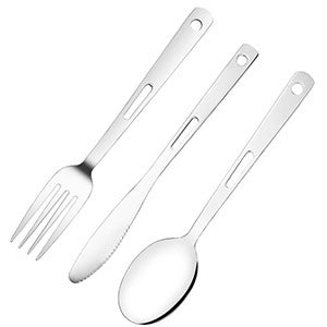 Tent Camping Kitchen RV Cooking Set Utensils Dining Fork Spoon Set EX-STOCK Canada