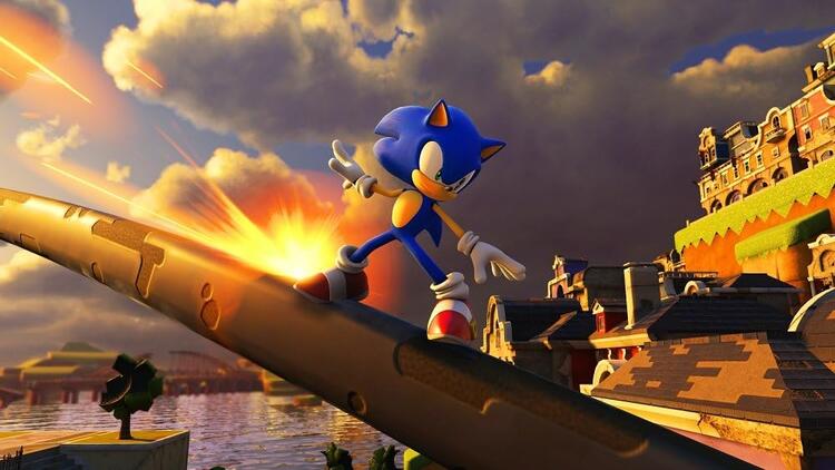 Sonic Forces - edition bonus (Dualshock 4 Sonic Skin Includes)