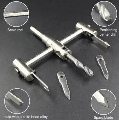 Adjustable Decorative False Ceiling Hole Cutter - EX-STOCK Canada