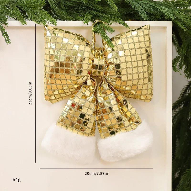 Décoration de sapin de Noël en arc miroirEX-STOCK Canada