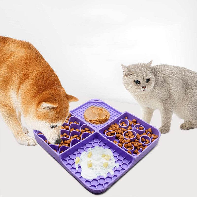 Silicone Pet Licking Mat Cat Dog Lick Mat - EX-STOCK Canada