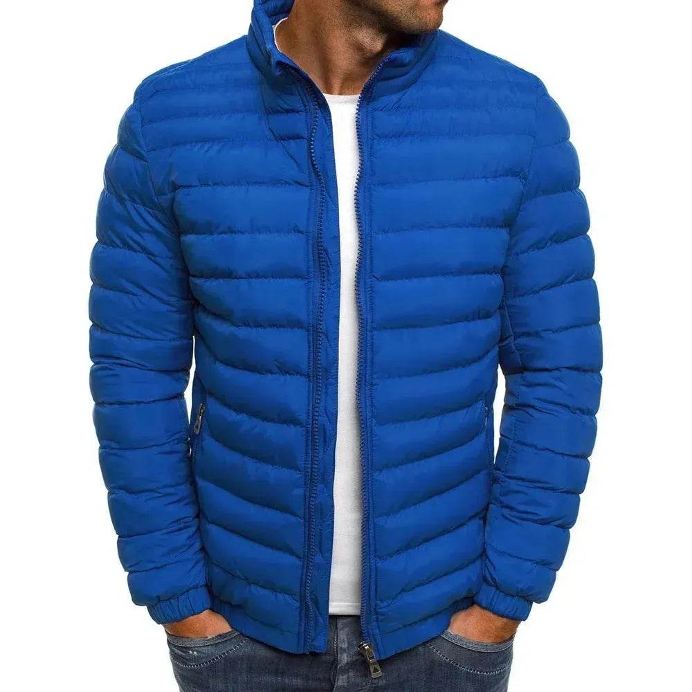 Autumn Winter Windproof Long Puffer Jackets for Men Cotton Padded - EX-STOCK Canada