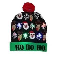 LED Light Christmas Beanies - EX-STOCK Canada