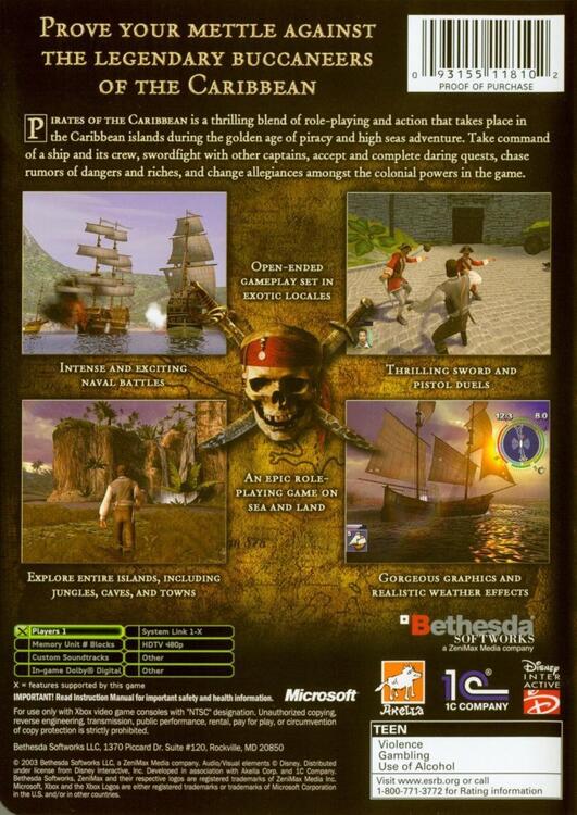 Les Pirates des Caraïbes