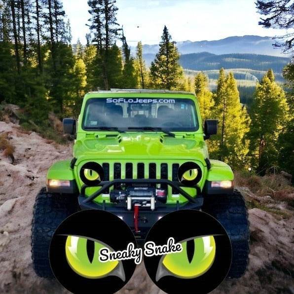 Car Headlight Decal Sticker - EX-STOCK Canada