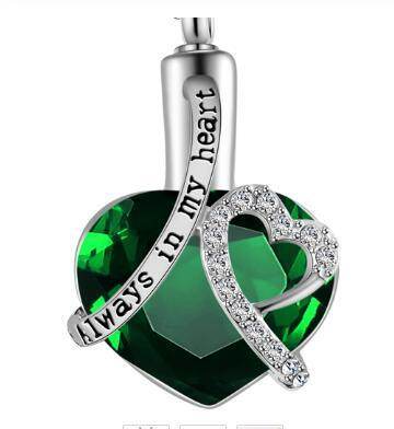 Crystal Heart Pendant - EX-STOCK Canada