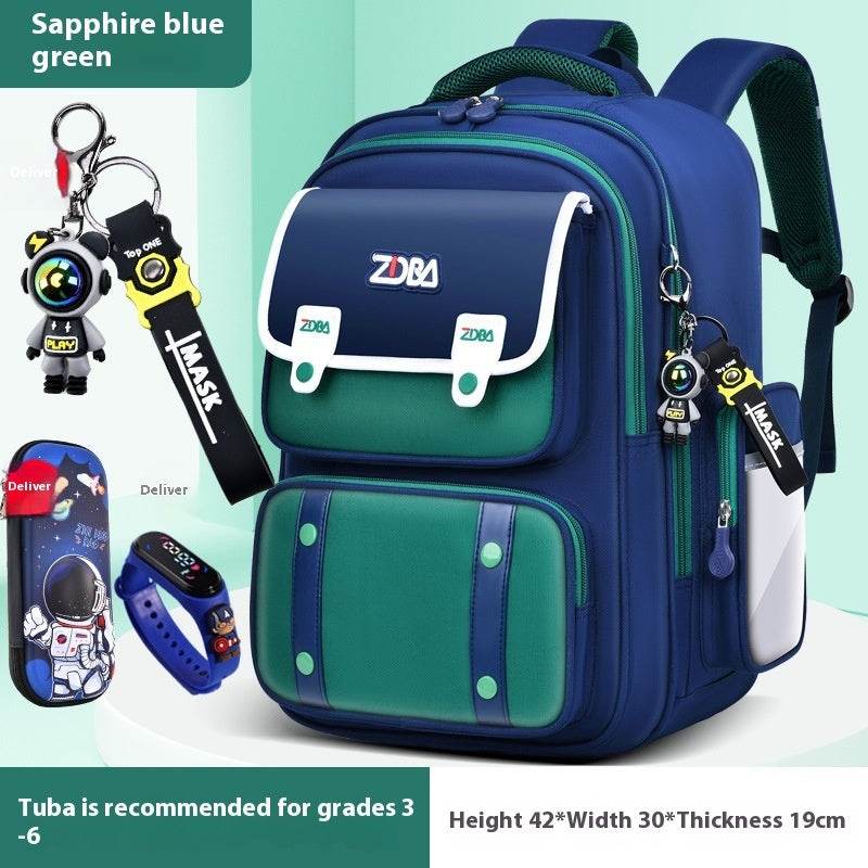 Elementary School Spine Protection Backpack Water resistant School bag - EX-STOCK Canada