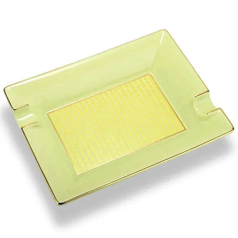 Luxury Ceramics Double slots Cigar Ashtray - EX-STOCK Canada