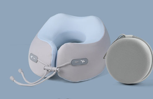 Memory Foam U-shaped Pillow Travel Neck Pillow Storage - EX-STOCK Canada