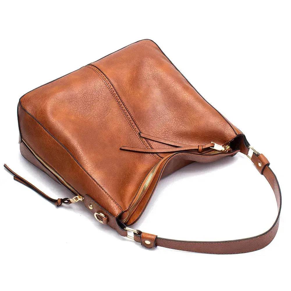 Women High Capacity PU Leather Handbags Fashion Commuting Crossbody Shoulder Hand Bag Shopping Totes - EX-STOCK Canada