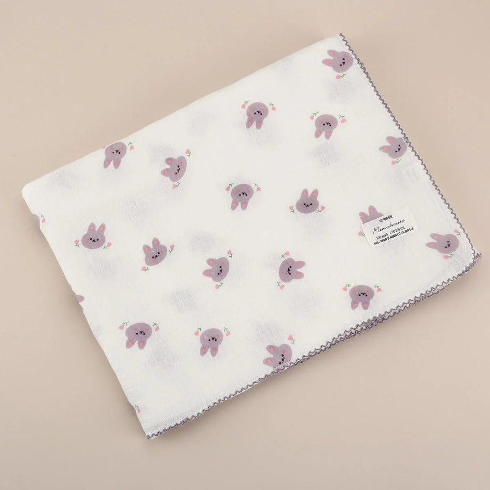 Manta con cubierta de gasa de doble capa, edredón fino, saco de dormirEX-STOCK Canada