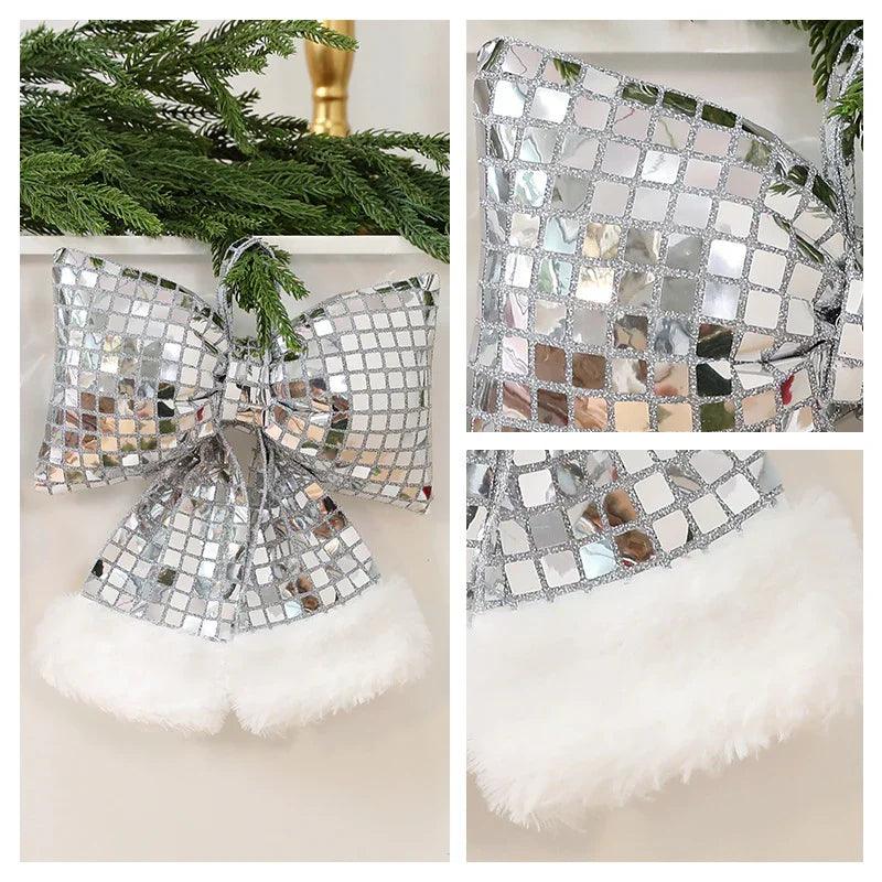 Décoration de sapin de Noël en arc miroirEX-STOCK Canada