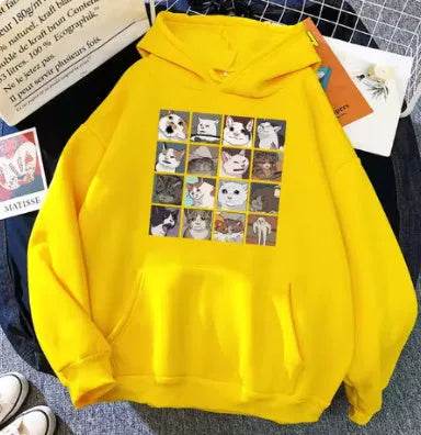 Women's Personalized Harajuku Sweatshirt Loose Plus Size - EX-STOCK Canada