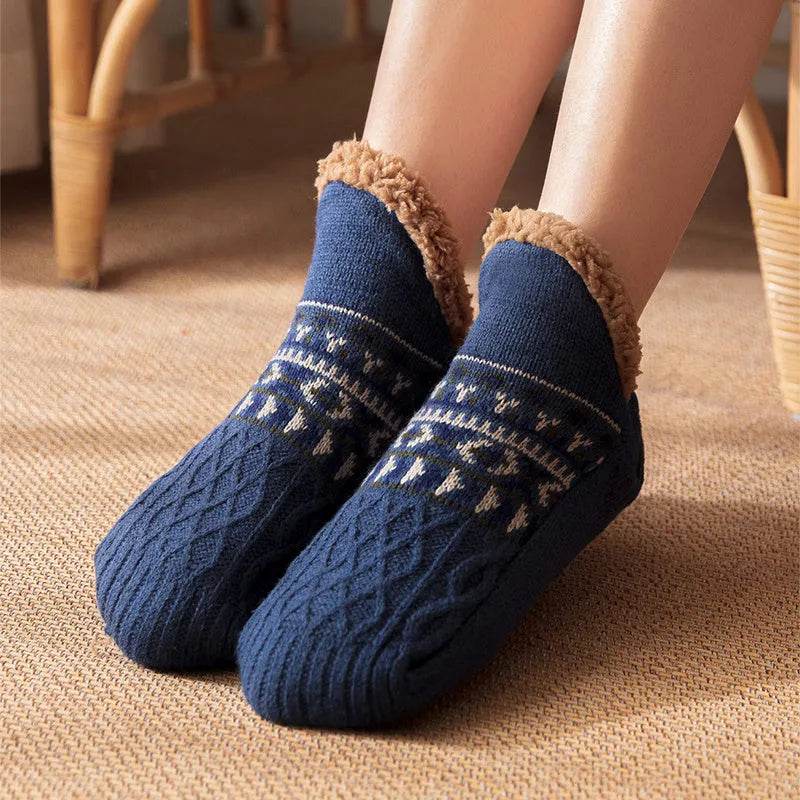 Indoor Home Floor Socks Fall And Winter Warm Non-slip Carpet Socks For Men And Women - EX-STOCK Canada