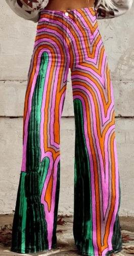 3D Digital Printed Women's Imitation Jeans EX-STOCK Canada