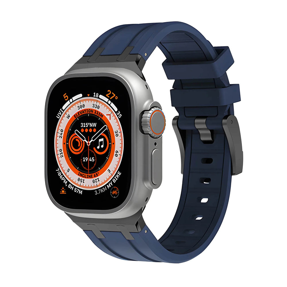 Liquid Silicone Sports Oak Butterfly Watch-buttom Strap - EX-STOCK Canada