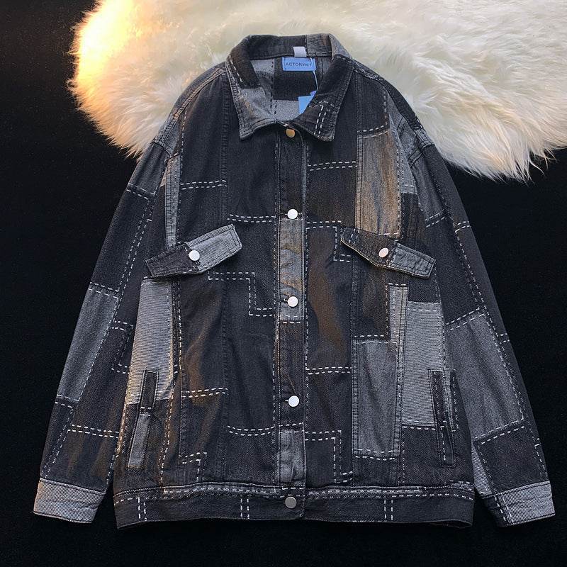 Black Denim Cardigan Jacket New Men And Women - EX-STOCK Canada