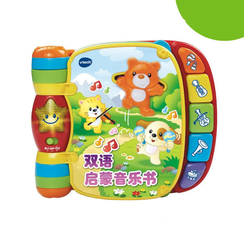 Touch Book Early Childhood Education Music Story Bilingual Learning Machine - EX-STOCK CANADA