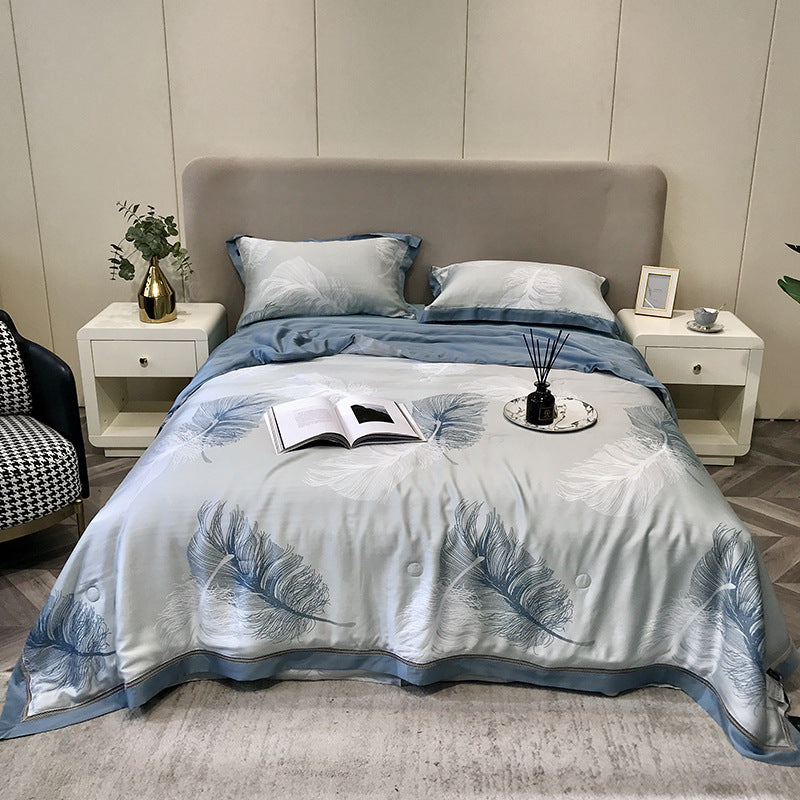 High-end Tencel Summer Cooling Duvet Four-piece Set EX-STOCK Canada