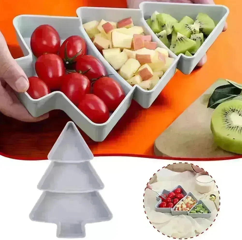 Creative Christmas Tree Fruit Platter Tray - EX-STOCK CANADA