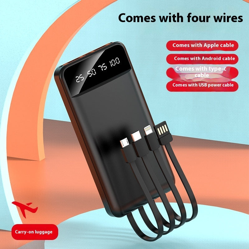 Fast Charge With Cable Power Bank 20000 MA Large Capacity Mobile Supply EX-STOCK Canada