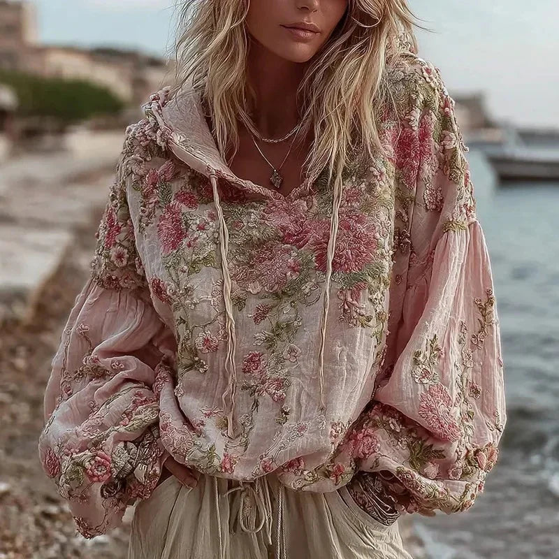 Women's Long Sleeve Hooded Sweatshirt Pullover Loose Casual Top EX-STOCK Canada