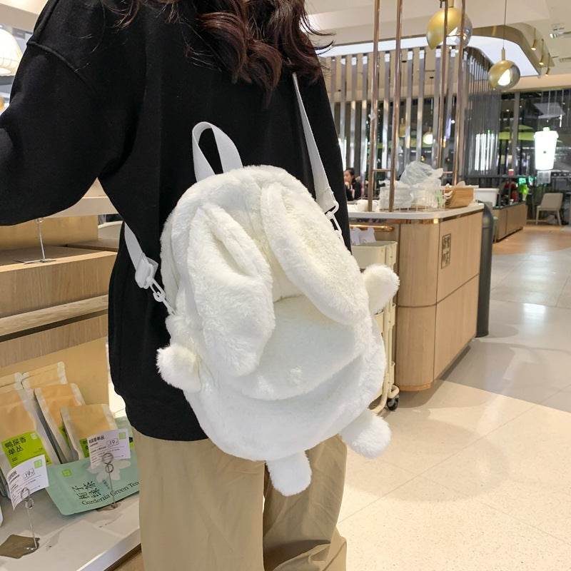 Fashion Mini Small Plush Cute Bunny Backpack for Girls - EX-STOCK Canada
