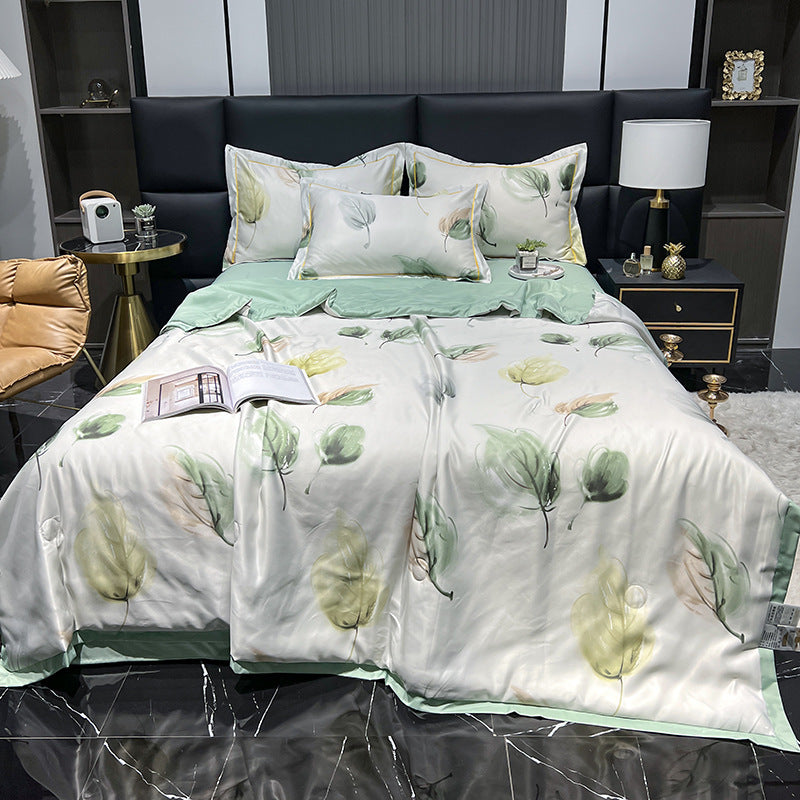 Tencel Summer Duvet Four-piece Washed Silk EX-STOCK Canada