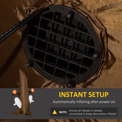 5 Halloween Inflatables Outdoor Decorations Ghost Tree With Pumpkins, Blow-Up LED Yard Decor Indoor Outdoor For Garden, Lawn, Party, Holiday - EX-STOCK Canada