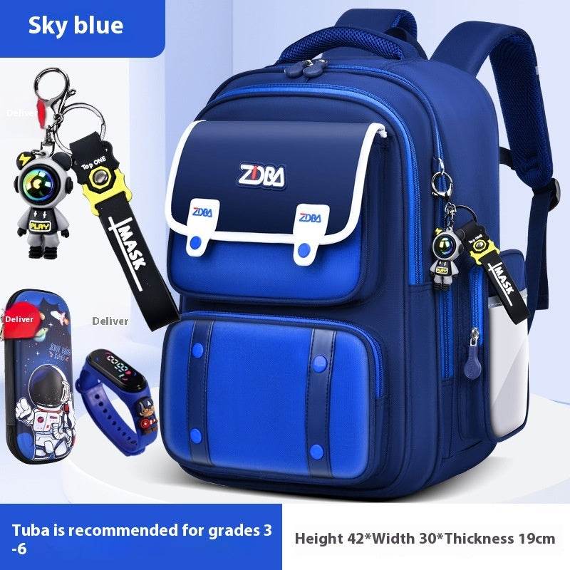 Elementary School Spine Protection Backpack Water resistant School bag - EX-STOCK Canada