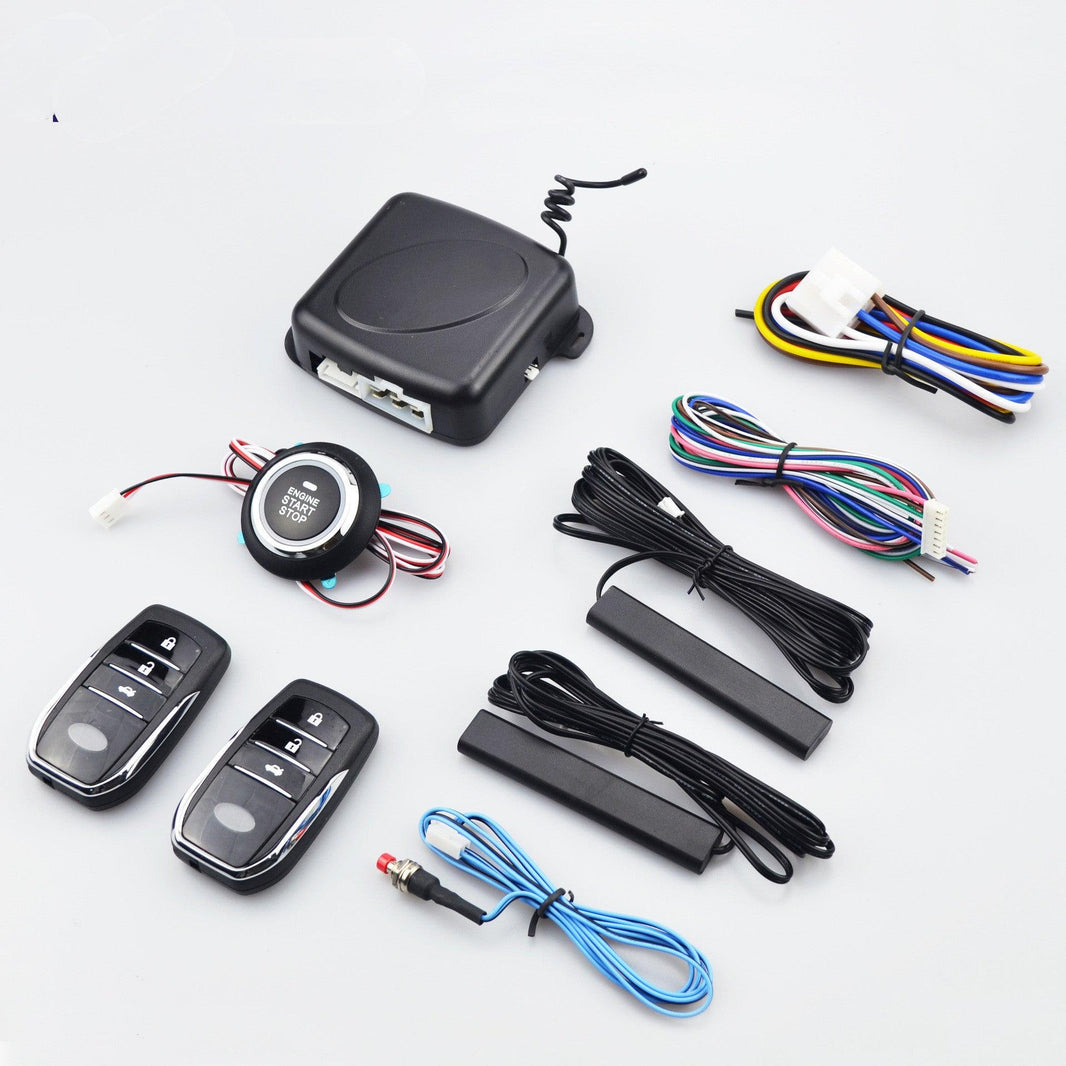 Keyless Entry Remote Start One Key Start Anti-theft System | EX-STOCK Canada