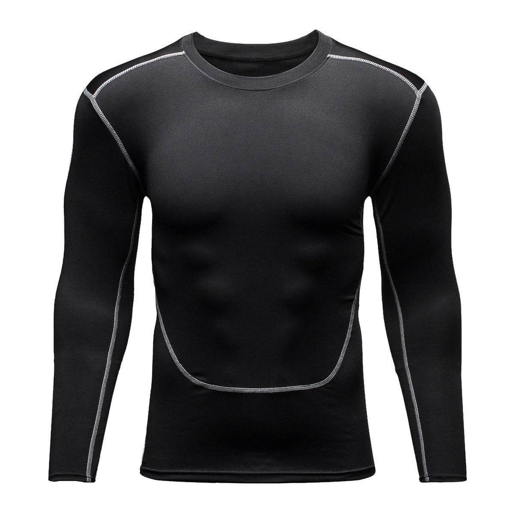 Men's Sports Quick-drying Long sleeve Workout Fitness T-shirt top - EX-STOCK Canada