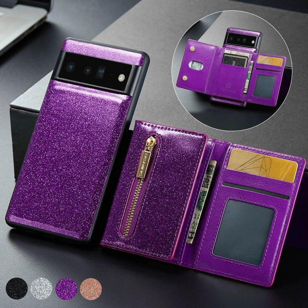 Magnetic Card Holder Protective Case Phone Case Leather Case - EX-STOCK Canada