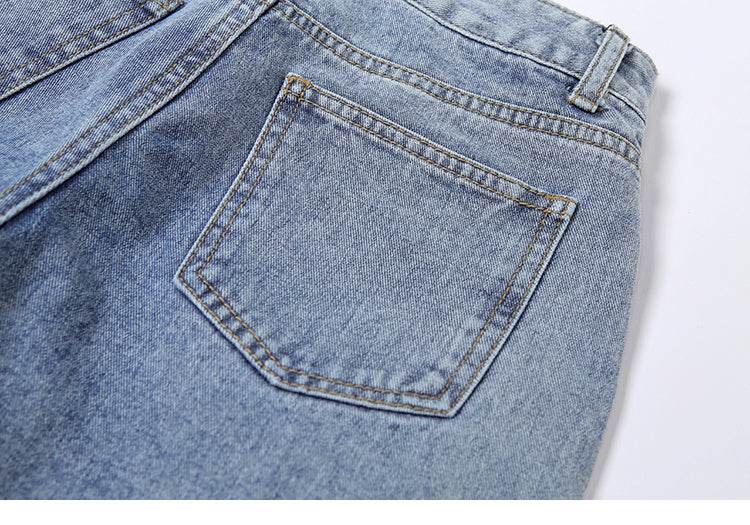 Women Street style Ripped Denim Jeans Pant Low rise - EX-STOCK Canada