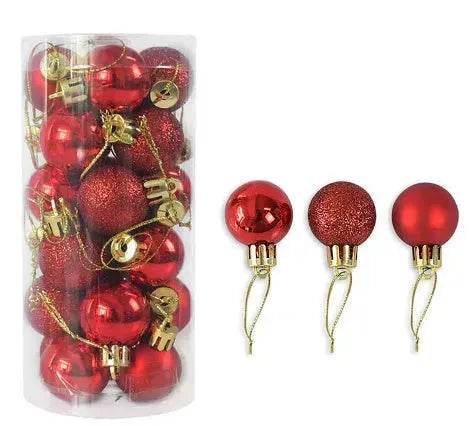 Christmas Decoration Shiny Matte Christmas Ball - EX-STOCK Canada